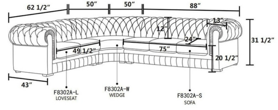 Dimensions (PDF labeled F8302A)