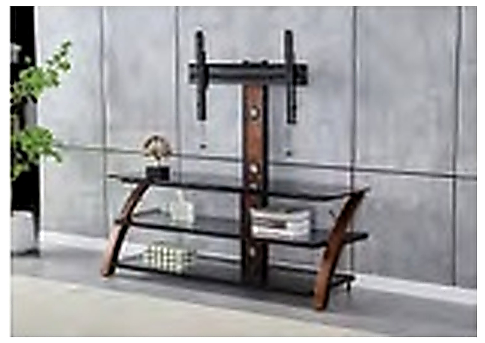 2769 Wide Multi-Compartment TV Console