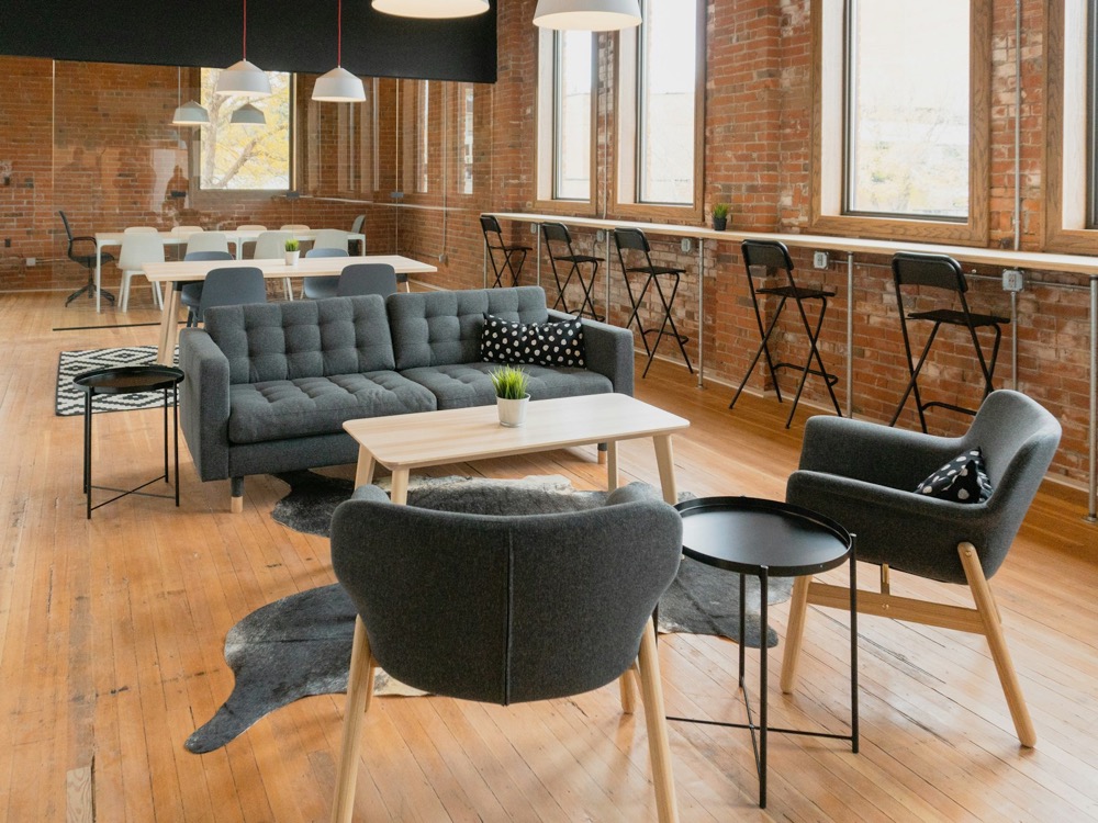 Yifa Furniture warehouse and display space in Brooklyn